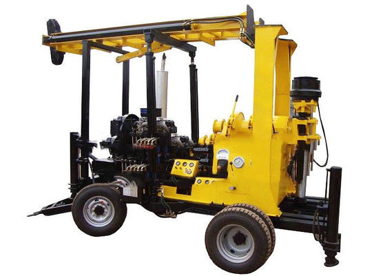 Van de het Waterput van JXY600 600m Aanhangwagen Opgezette de Boringsmachine