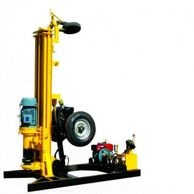 150m Depth Pneumatic Water Well Rotary Drilling Machine
