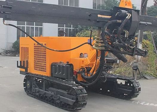 Crawler Type Rotary Well Drilling Rig For Anchoring