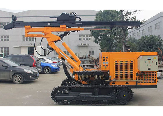 Crawler Type Rotary Well Drilling Rig For Anchoring