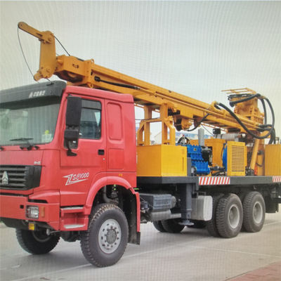 Truck Mounted Deep Borehole Water Well Drilling Rig Machine